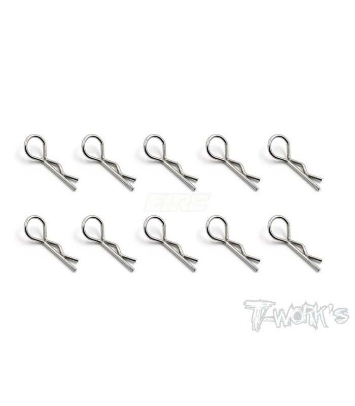 T-Works M body clips (10 units) - E1rc.com