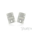 B74 Stainless Steel Rear Chassis Skid Protector ( Team Associated RC10 B74 ) 2pcs.