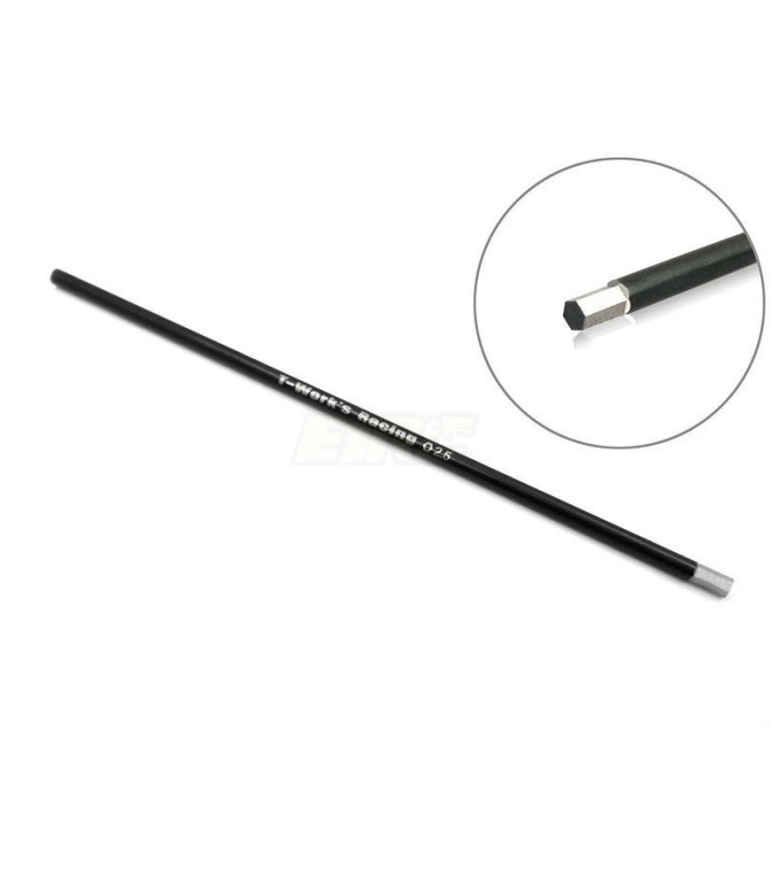 Recambio pica desatornillador 2.5 x 120mm T-Works - E1rc.com