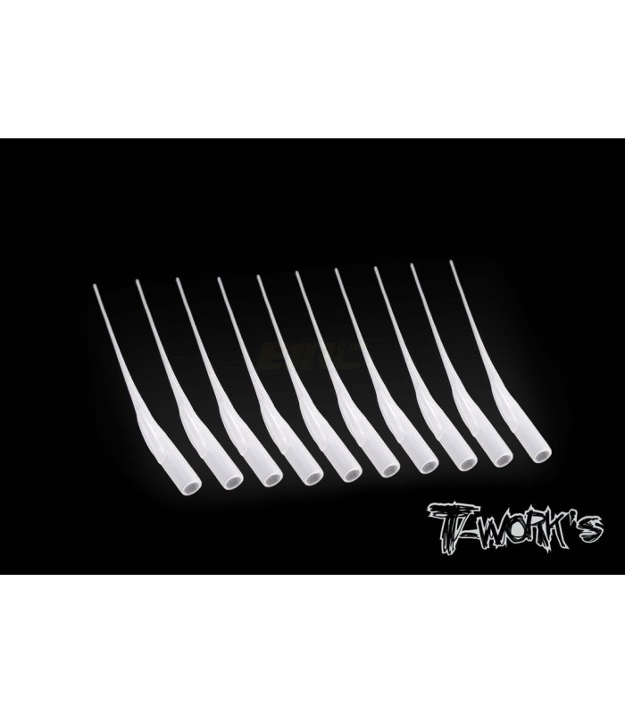 Ciano tubes with 3mm nozzle T-works (10 units) - E1rc.com