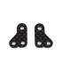 Brazo de dirección, + 1 mm, fibra de carbono para Team Associated RC10T6.2 - E1rc.com
