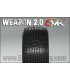 Weapon 2.0 solo goma sintetica compuesto verde (pareja) - E1rc.com
