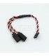 Conector futaba con cable trenzado 15 cm "Y" - E1rc.com