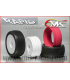 RAPID 15/25 Ultra rubber+white tire+insert - E1rc.com