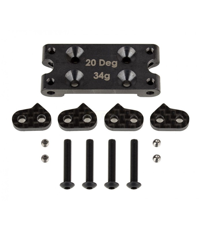 Team Associated FT Steel Bulkhead 34 grams - E1rc.com