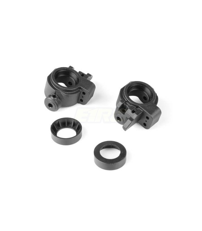 Adjustable Ackerman steering knuckles (EB/NB/ET/NT48 2.0, requires TKR9047) - E1rc.com