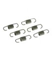 Short springs elbow-exhaust (6 units)