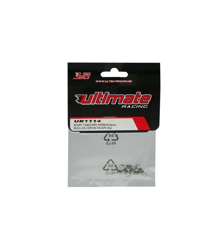 Short springs elbow-exhaust (6 units) - E1rc.com