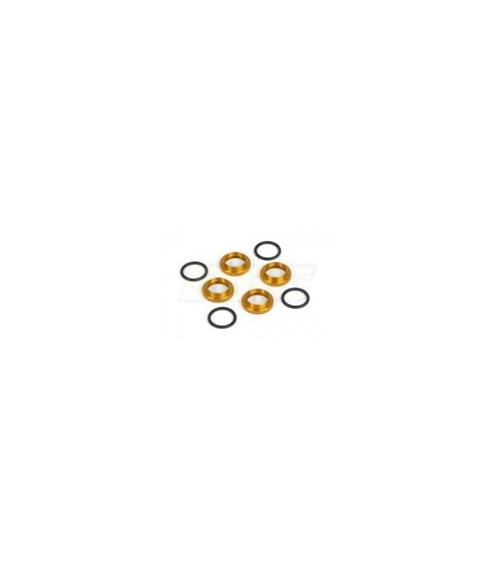 ADJUSTMENT RING ALUMINUM DAMPER + O-RING - ORANGE (4) - E1rc.com