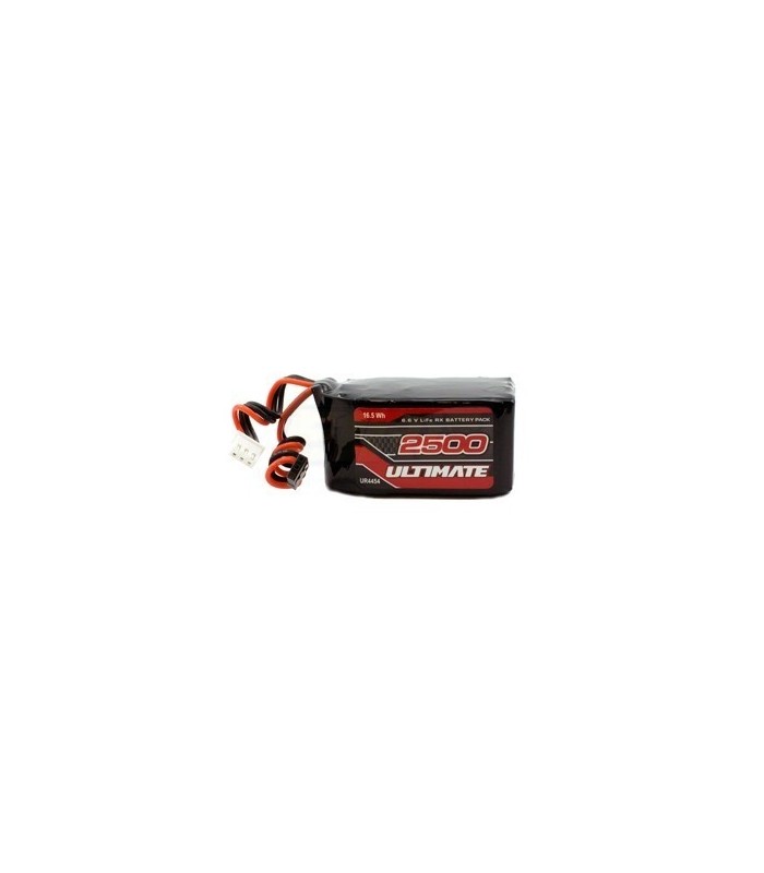 Bateria life receptor cuadrada 6.6V 2500MAH conexión Jr Ultimate - E1rc.com