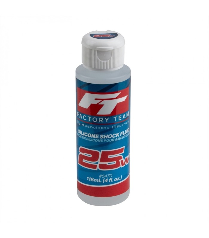 Silicona associated amortiguador 25wt (275 cst) 118ml - E1rc.com
