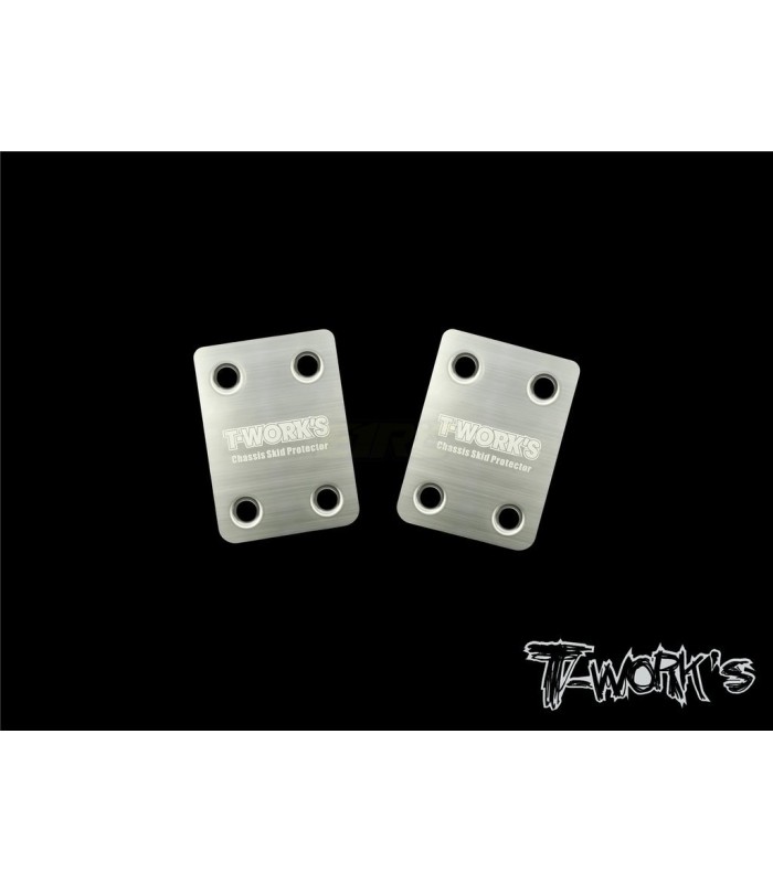 Rear Chassis Protector T-Works MBX8 (2 units) - E1rc.com