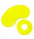 Discos amarillo fluor para llantas (20uds) - E1rc.com
