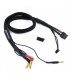 Cable de carga 2S de 60cm con conector XT60 4/5mm - E1rc.com