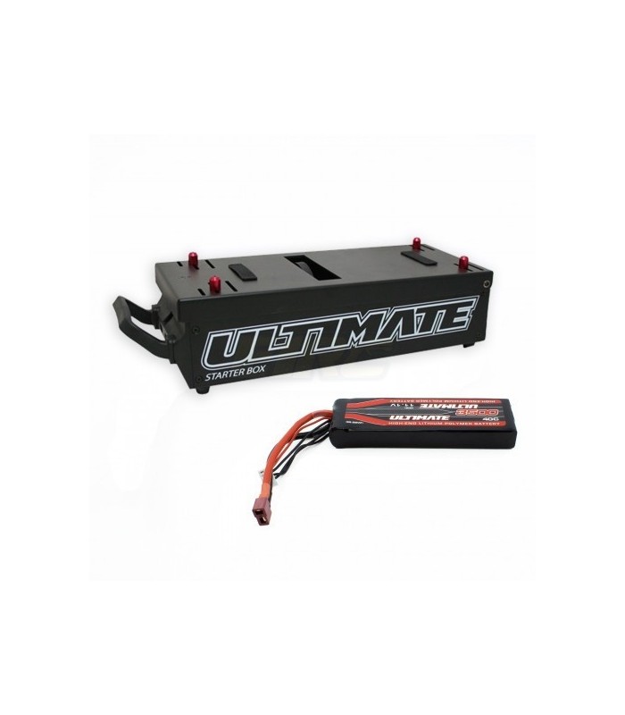 Combo caja arrancadora con bateria 11.1V 3500mah - E1rc.com