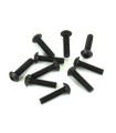 Tornillo boton M4x16mm  (black, 10pcs)